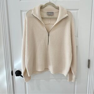 Everlane Half - Zip Sweater in Luxe Merino Wool